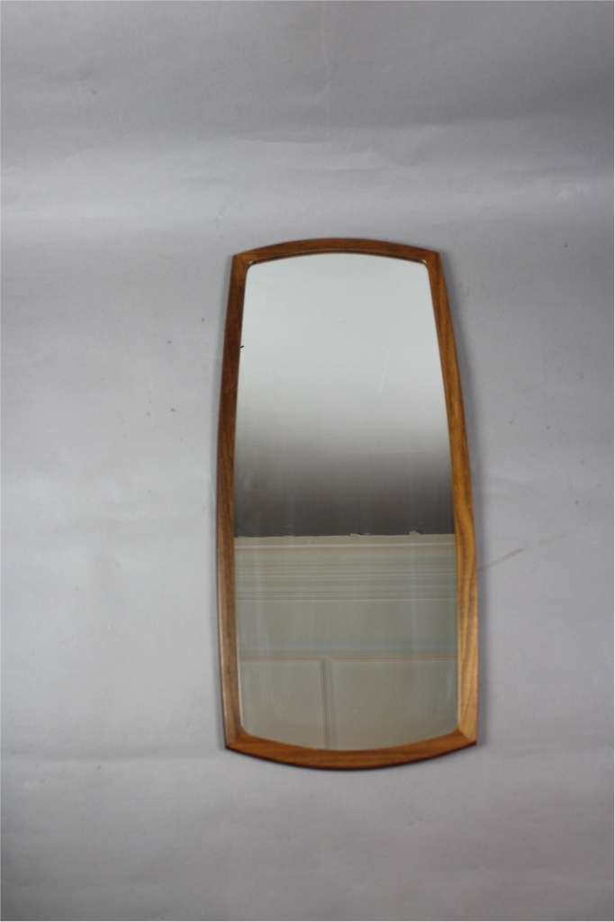 Mid-Century Modern teak framed wall mirror | Sold Items | Art Furniture