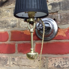 Antique nautical Gimbal lamp