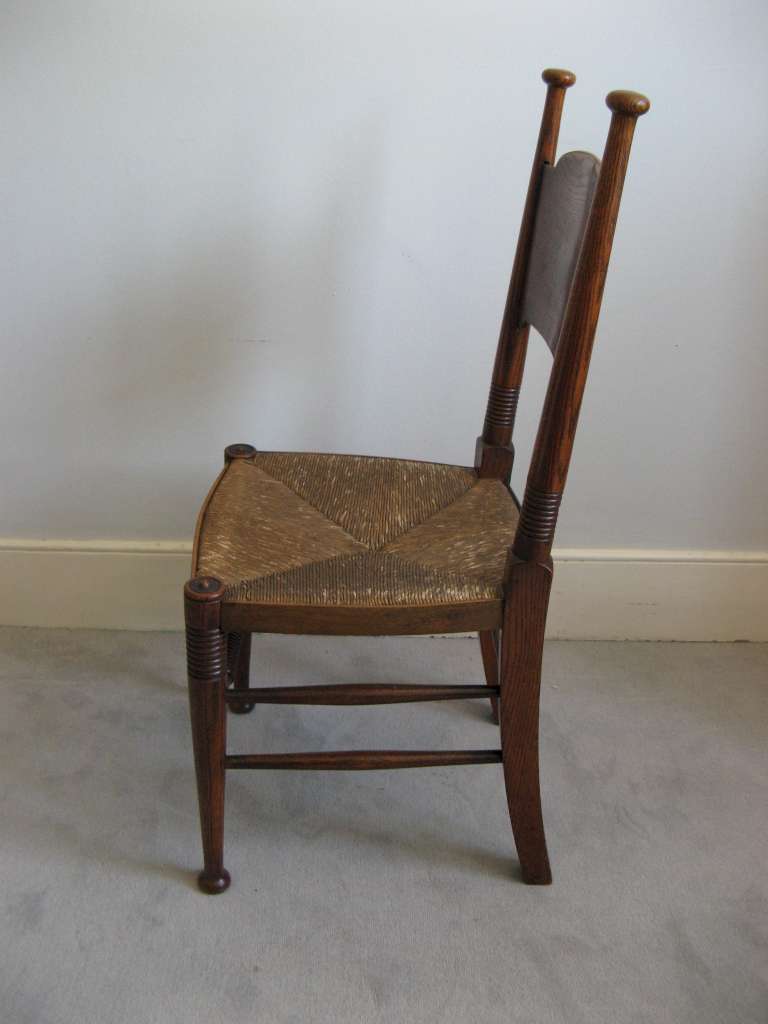 Set Of Six Arts And Crafts Dining Chairs By William Birch Sold Items Art Furniture