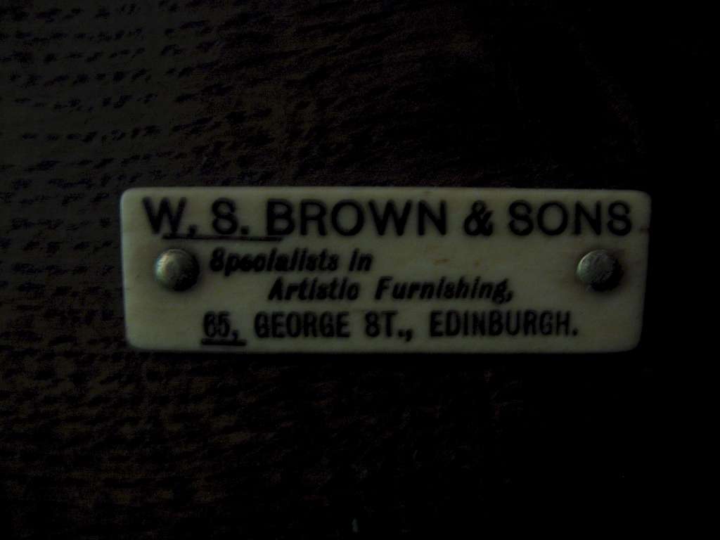 Stunning Scottish Arts and Crafts dresser with well carved galleons