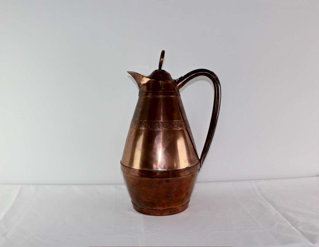 Omar Ramsden (1873–1939) arts and crafts ecclesiastical copper ewer