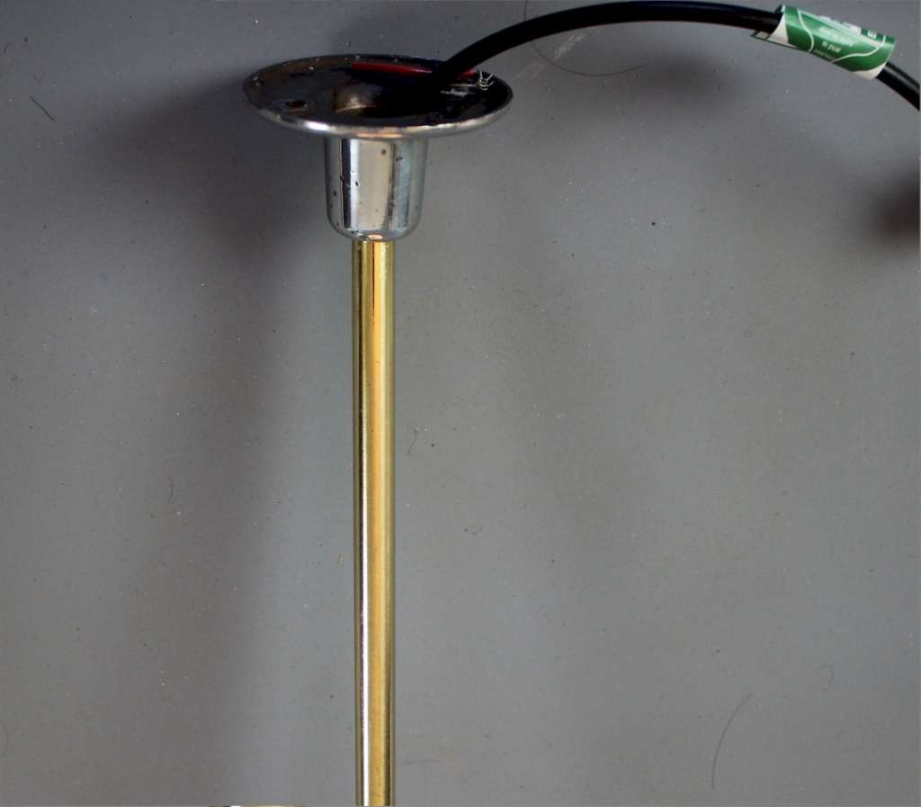 1930's set of 3 opaline ball ceiling lights