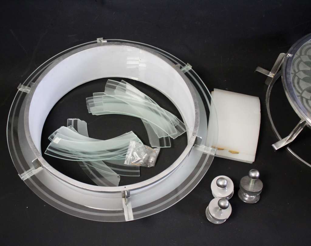 4 Art Deco Plaffoniers from The Dorchester Hotel