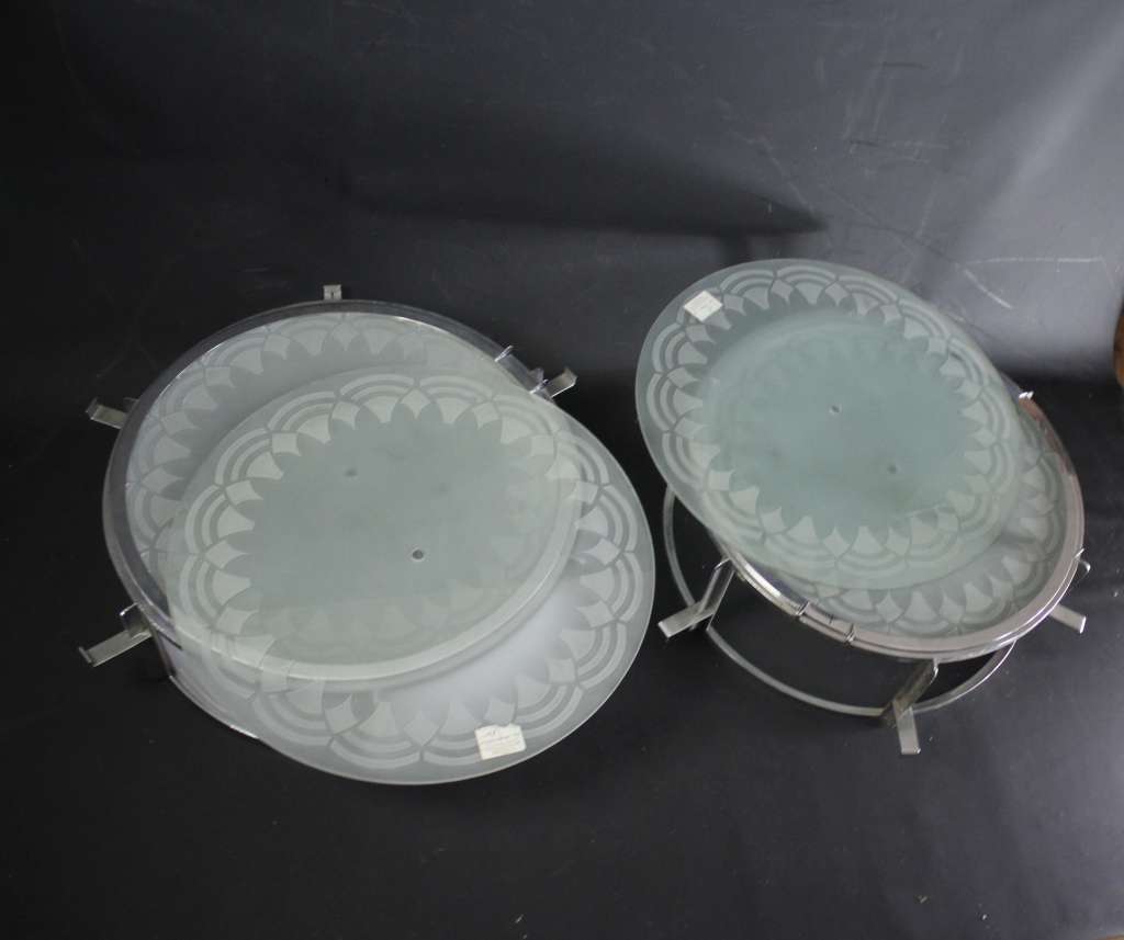 4 Art Deco Plaffoniers from The Dorchester Hotel