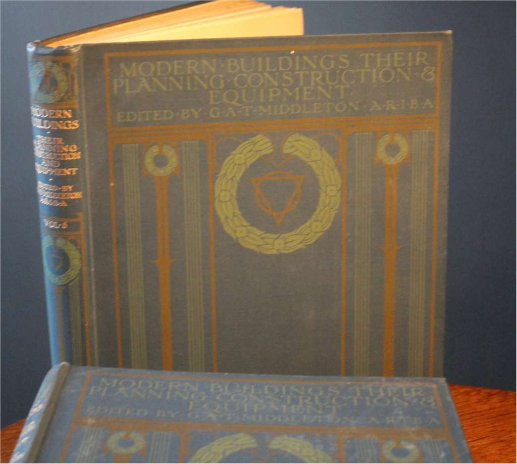 Arts and Crafts designed book covers