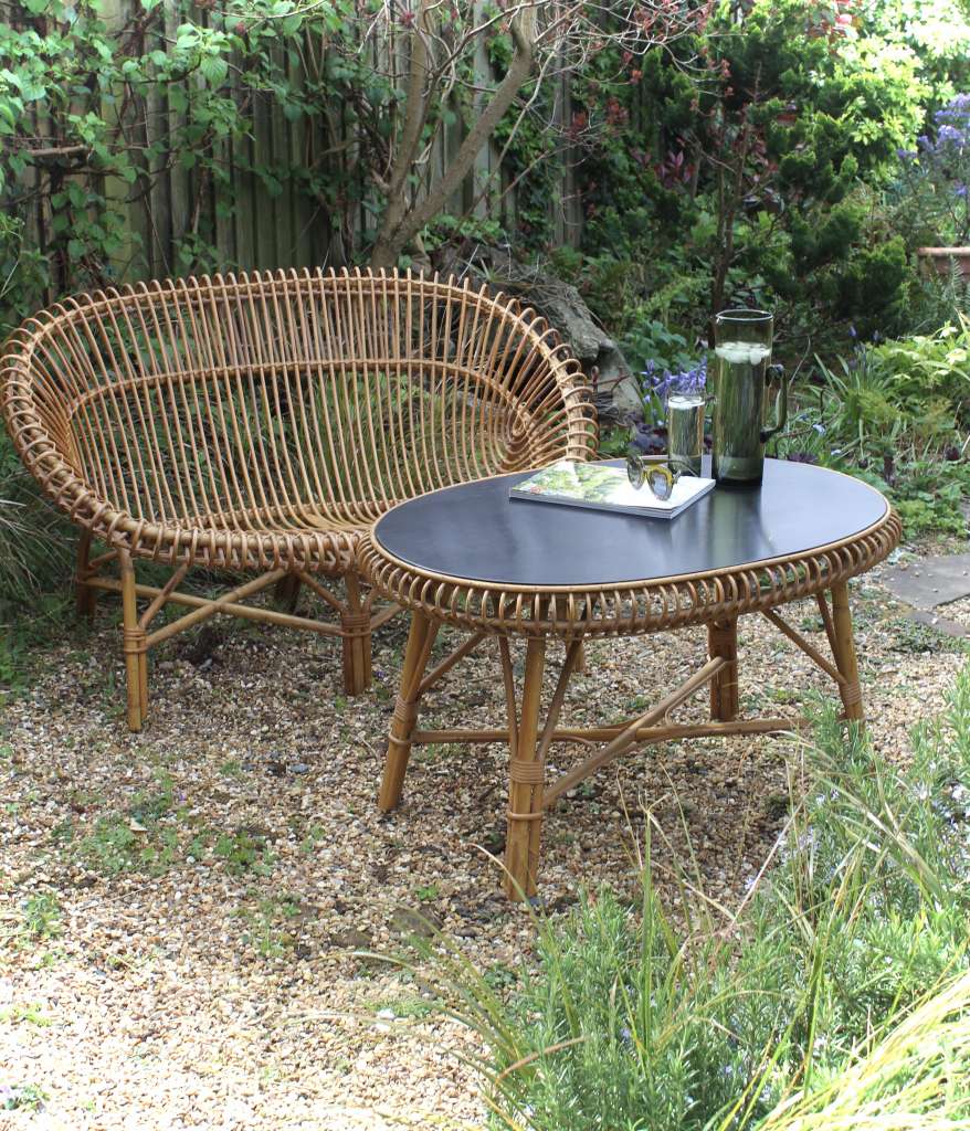 Franco Albini Wicker coffee table