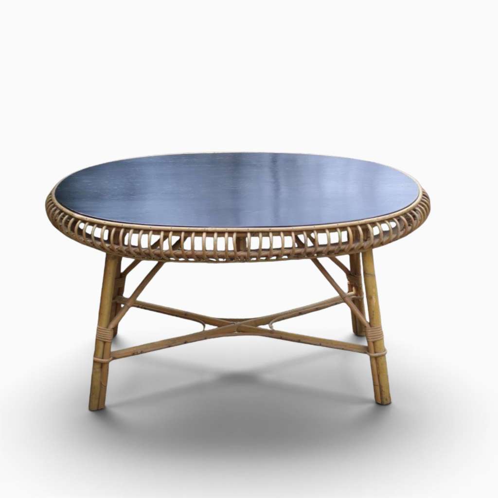 Franco Albini Wicker coffee table