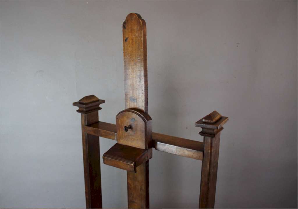 19th century artists easel by P.Berville