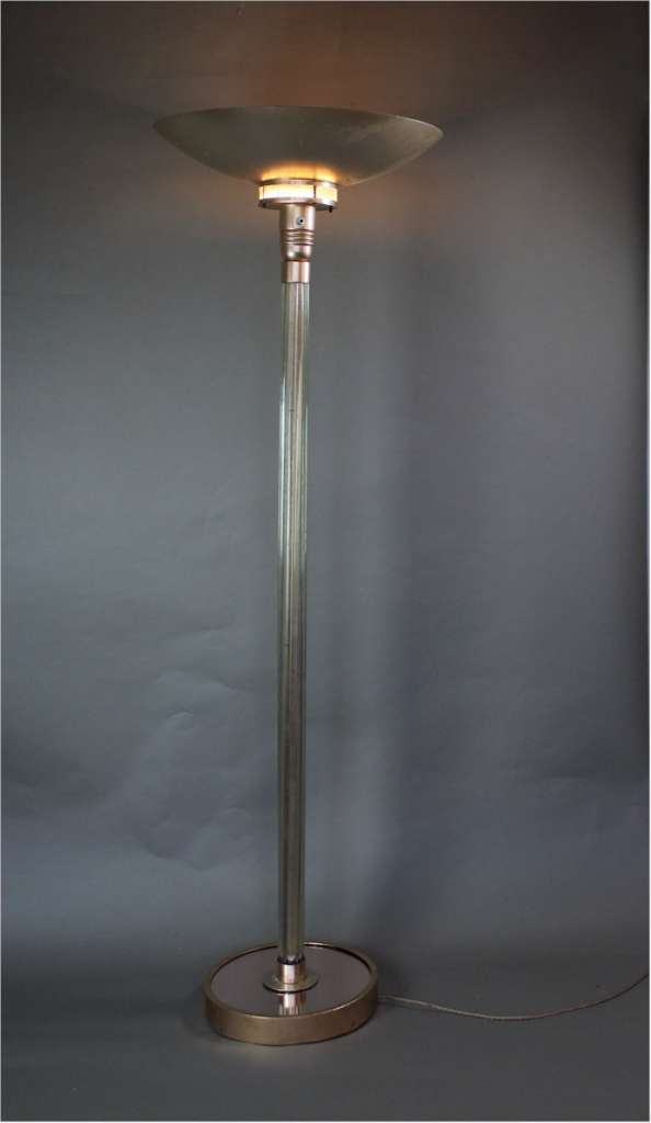 Classic original English Art Deco uplighter c1930