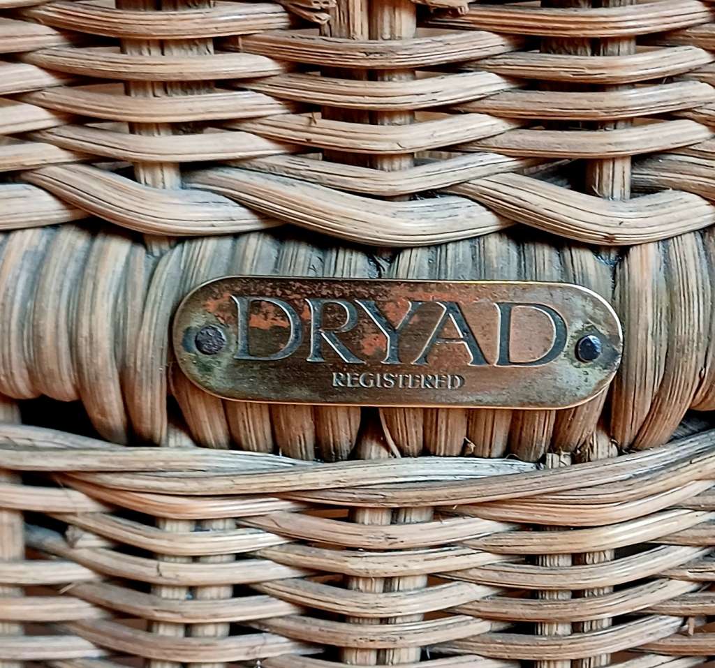 Arts and Crafts Childs wicker chair by Dryad