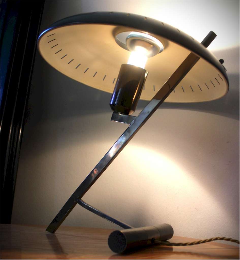 Iconic Decora Z Lamp designed by Louis Christiaan Kalff