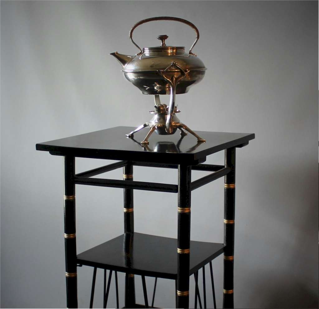 W.A.S Benson kettle on stand