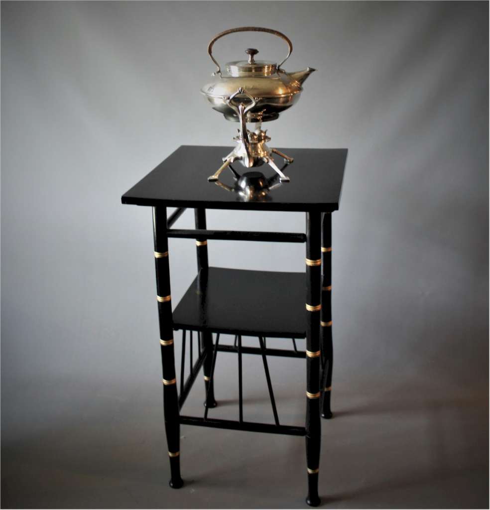 W.A.S Benson kettle on stand