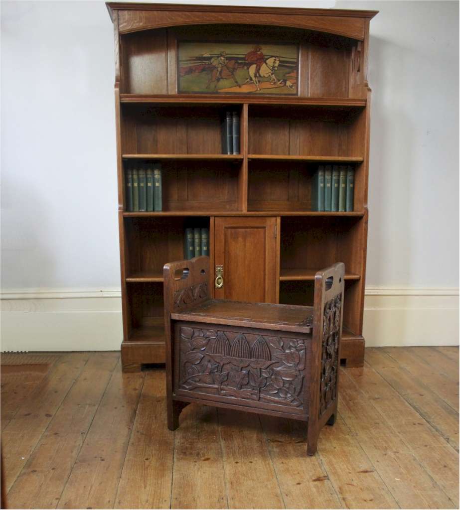 Arts and crafts Bookcase by Shapland and Petter