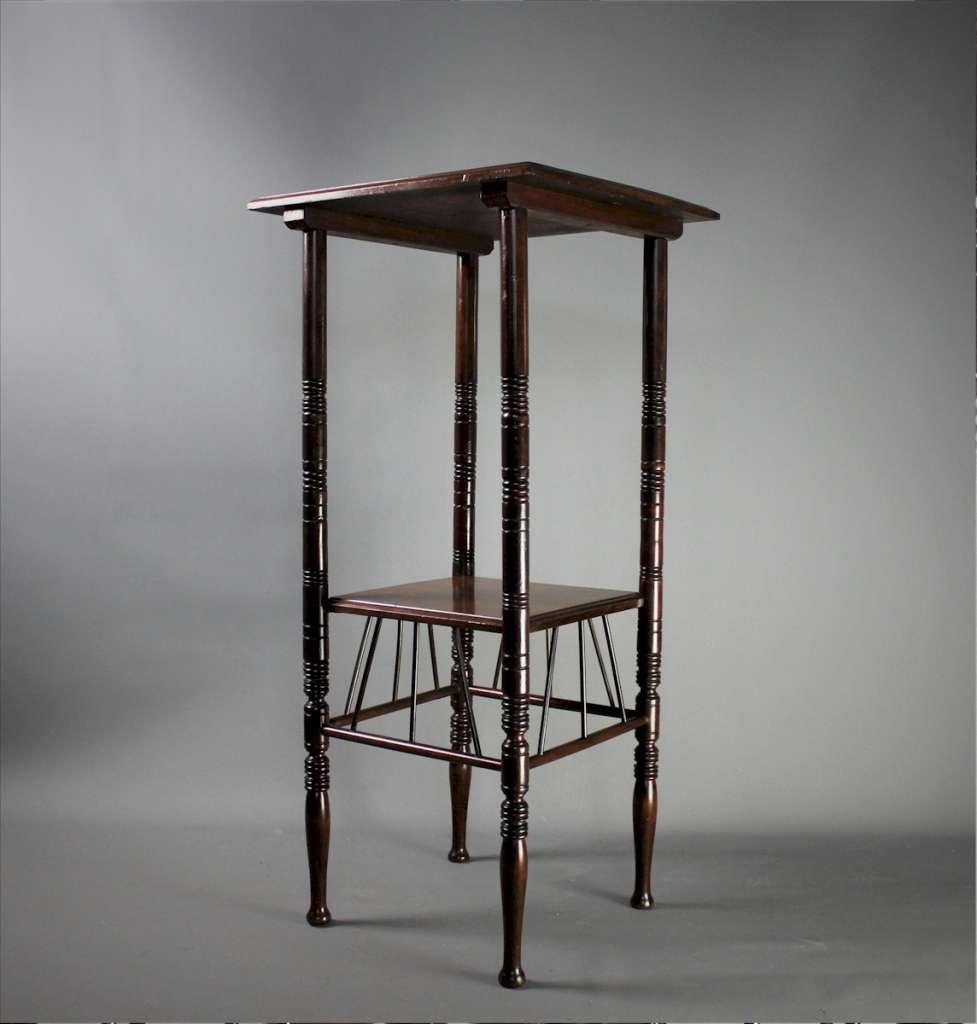 Aesthetic Movement tall table after E.W Godwin