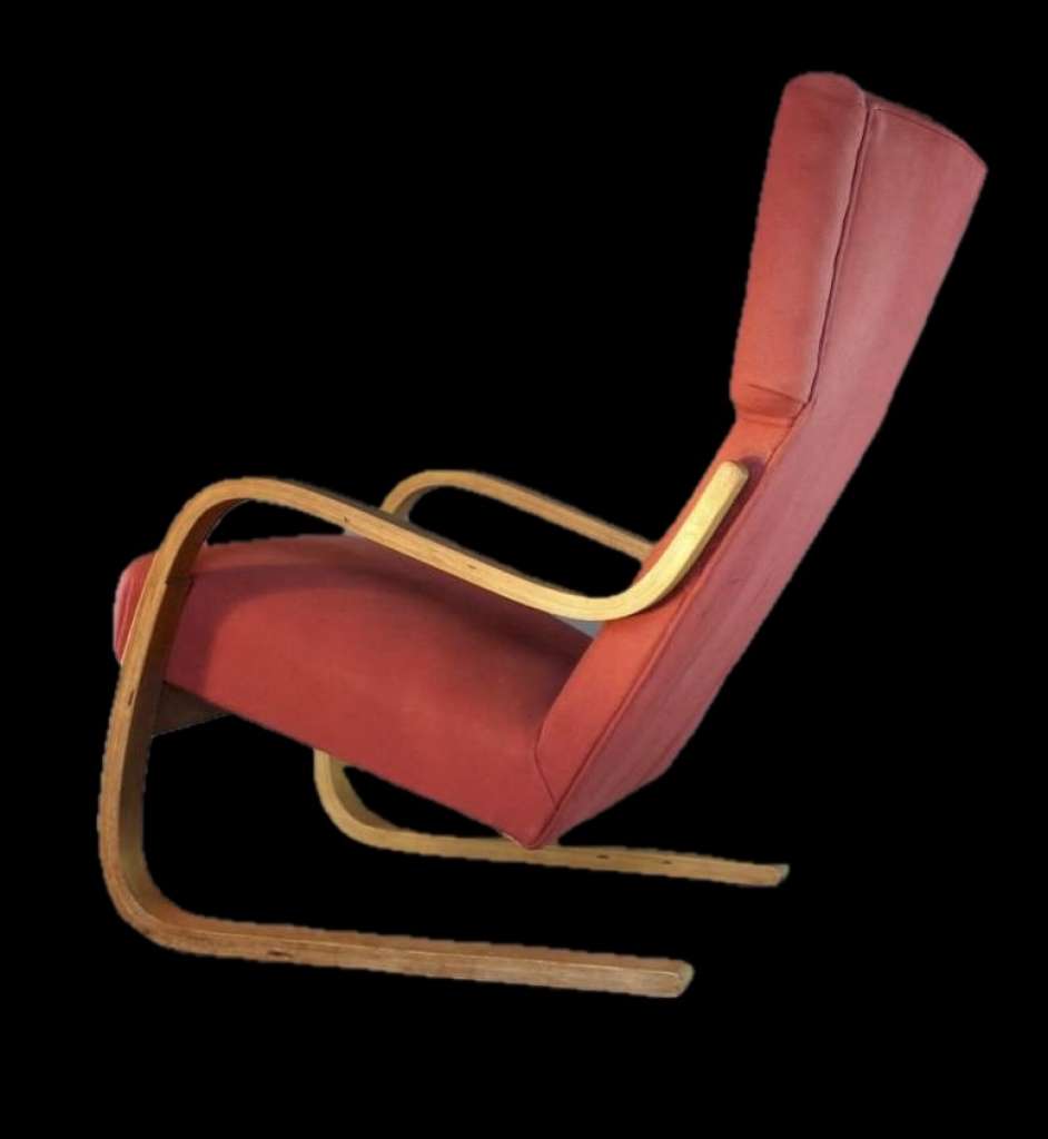 Alvar Aalto designed lounge chair, model 36/401 by Finmar