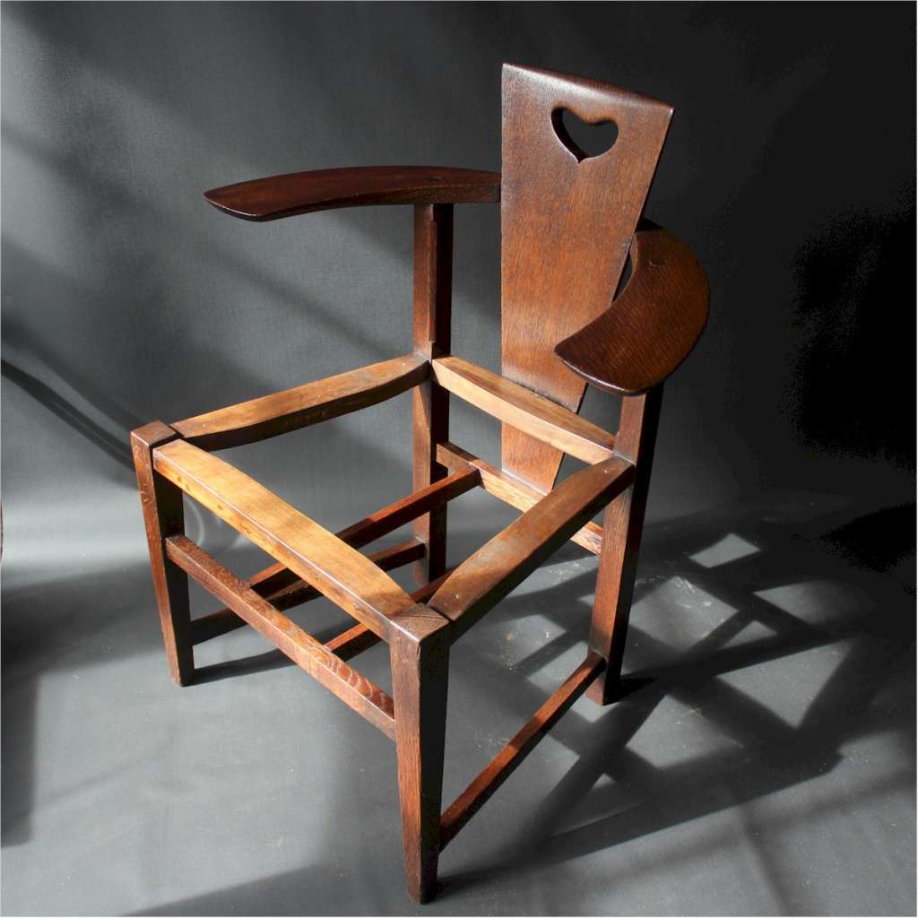 Arts and Crafts Abingdon chair by George Walton