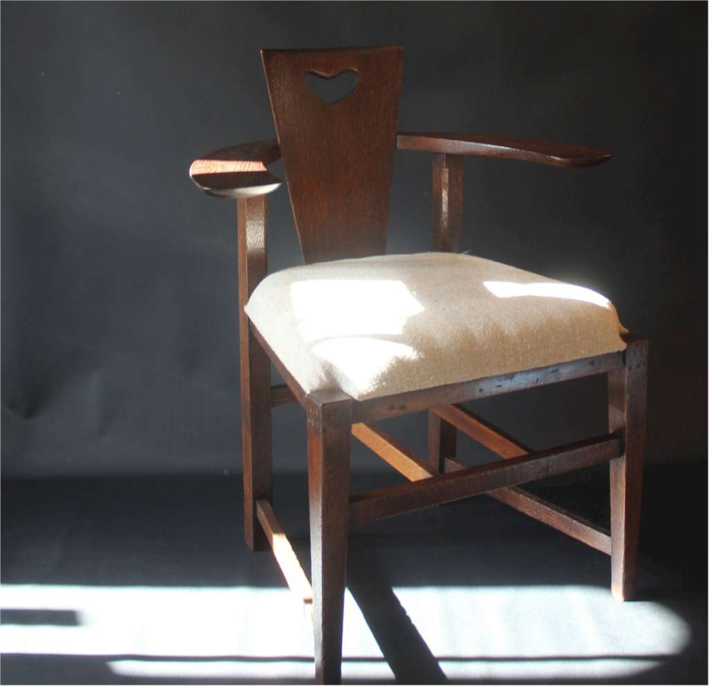 Arts and Crafts Abingdon chair by George Walton