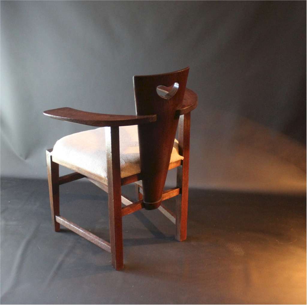 Arts and Crafts Abingdon chair by George Walton