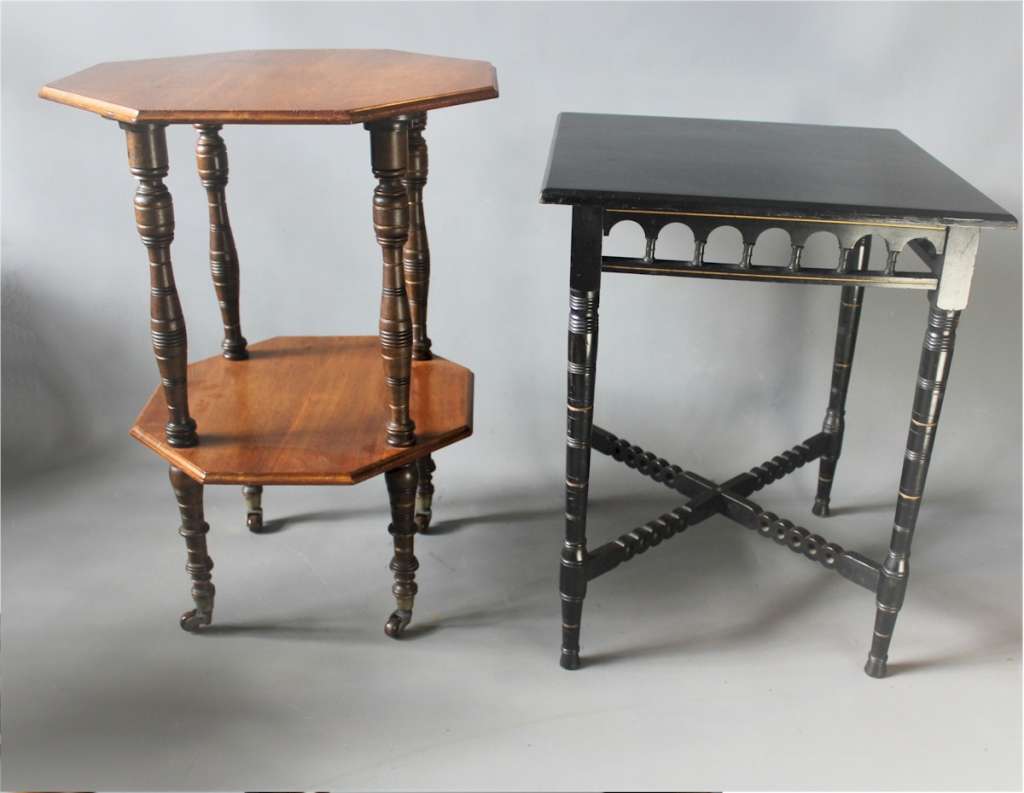  Aesthetic Movement side table in mahogany