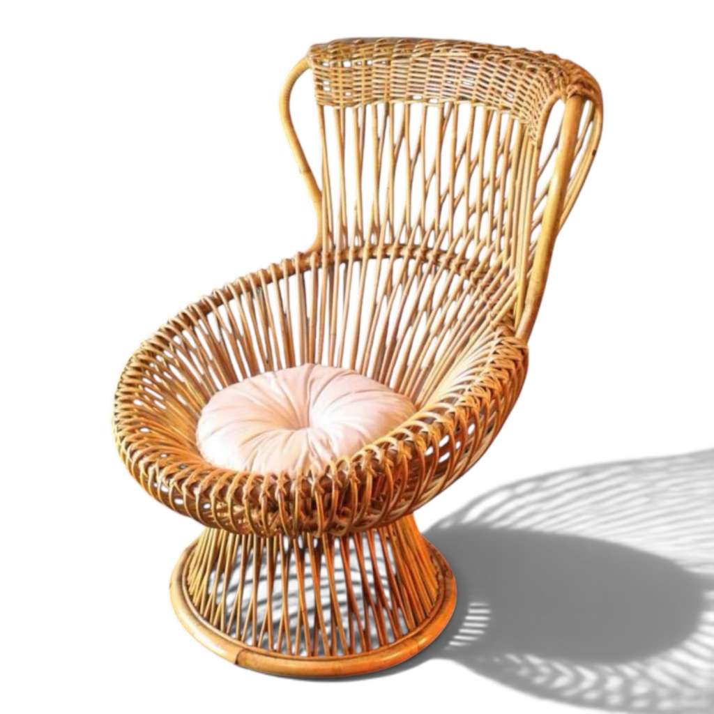 Franco Albini Wicker Armchair