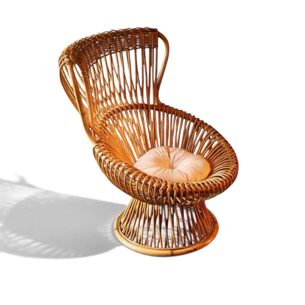 Franco Albini Wicker Armchair