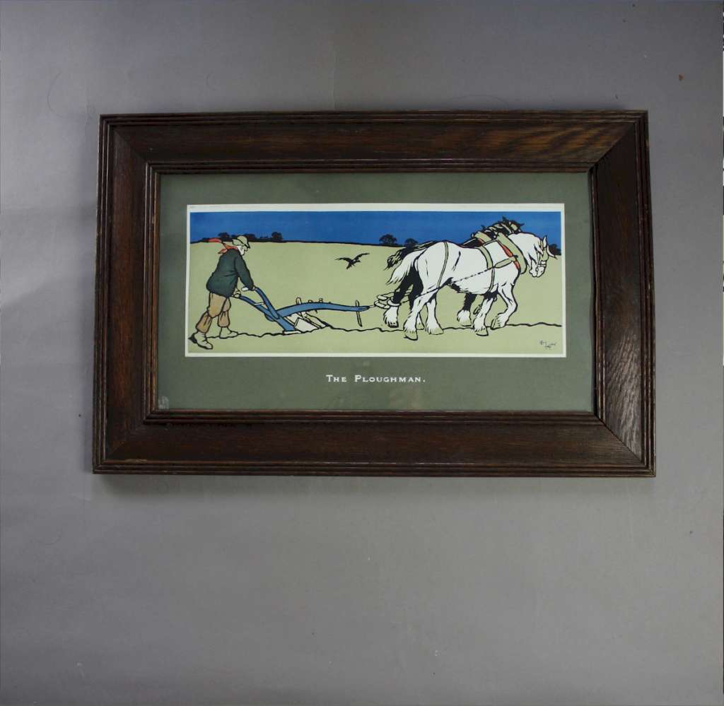 Cecil Aldin for Lawrence & Jellicoe The Ploughman