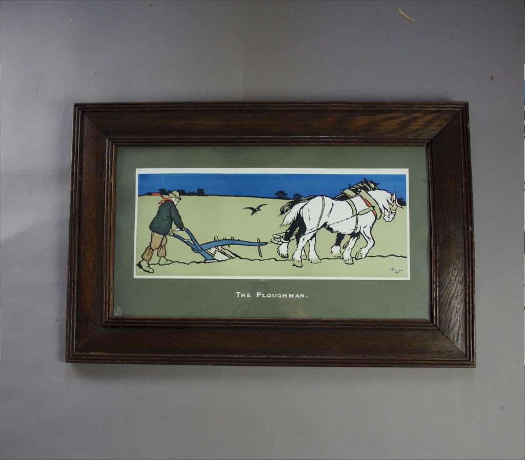 Cecil Aldin for Lawrence & Jellicoe The Ploughman