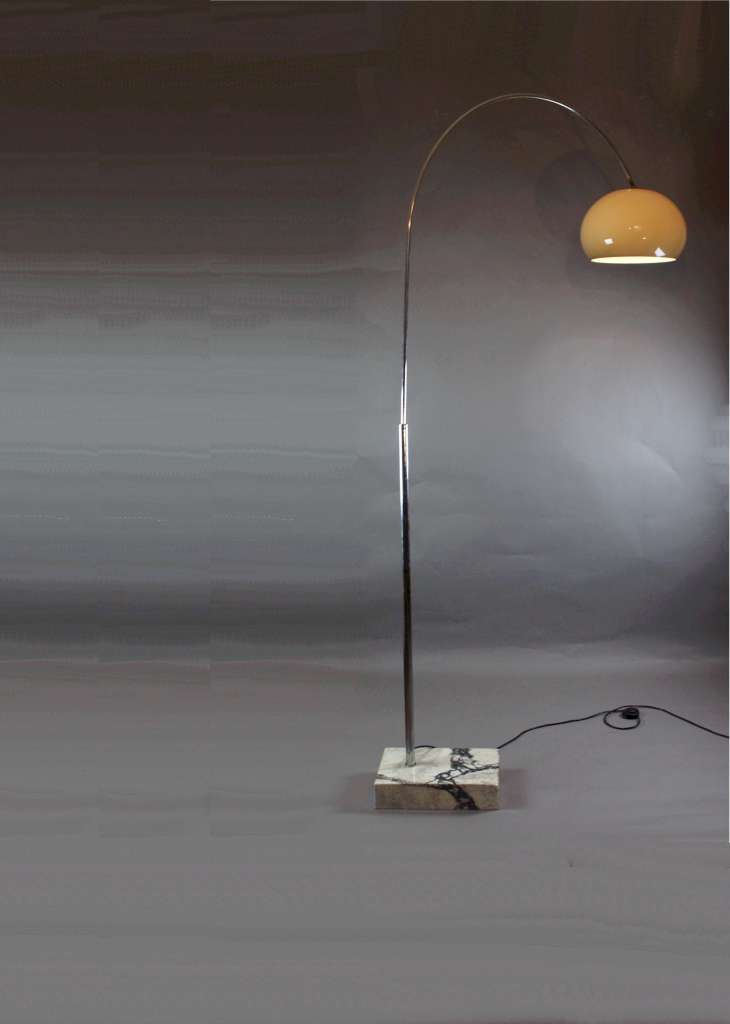 1960's Arc lamp with marble base