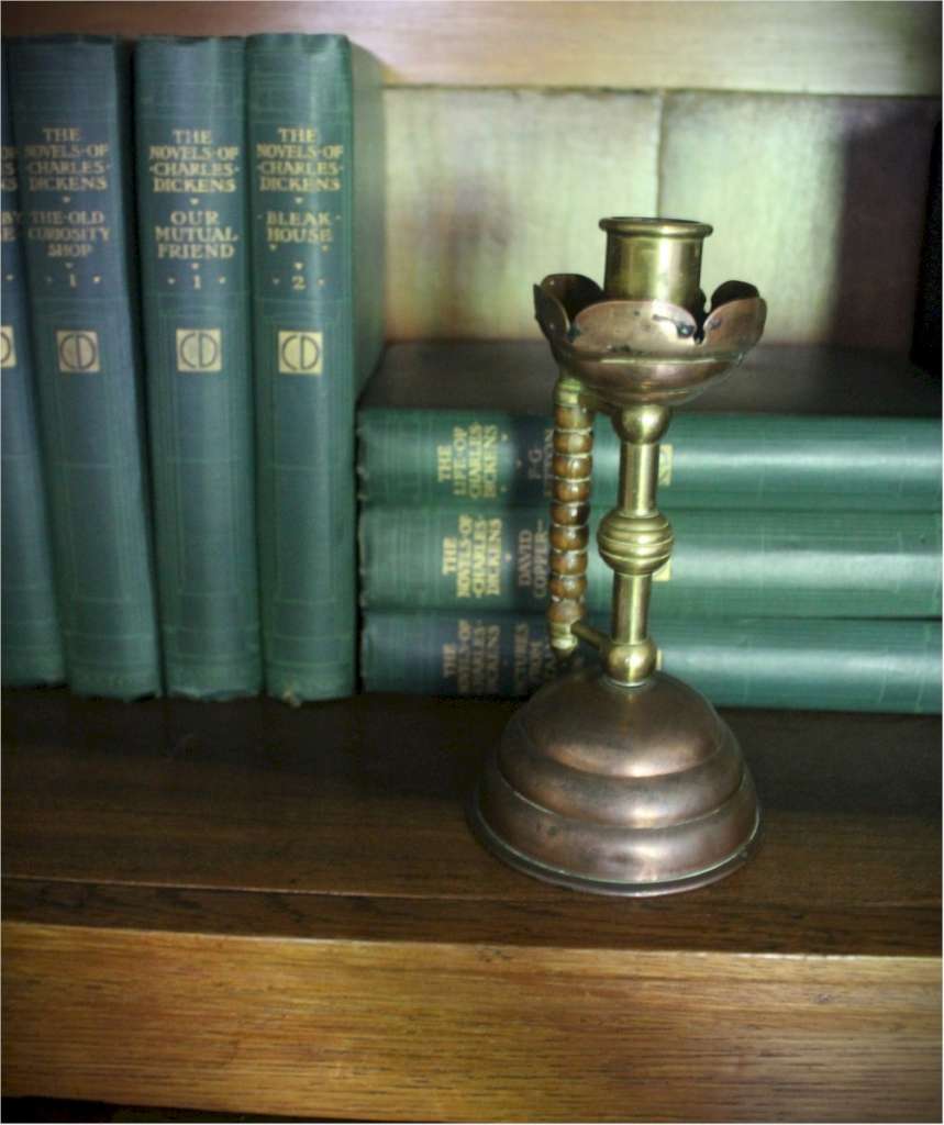 Arts and Crafts chamberstick by Benham and Froud.