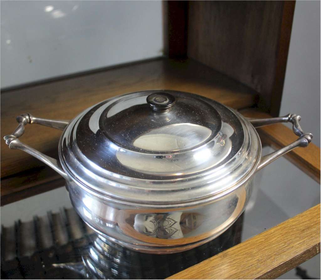 W.A.S. Benson serving dish with lid