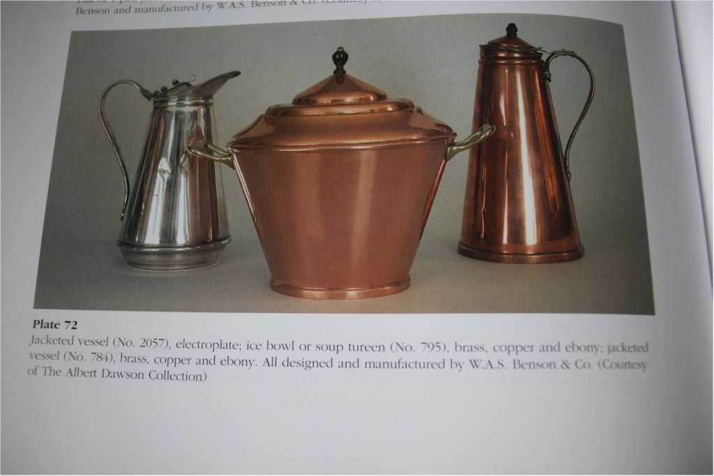 Benson: Copper and ebony jacketted vessel