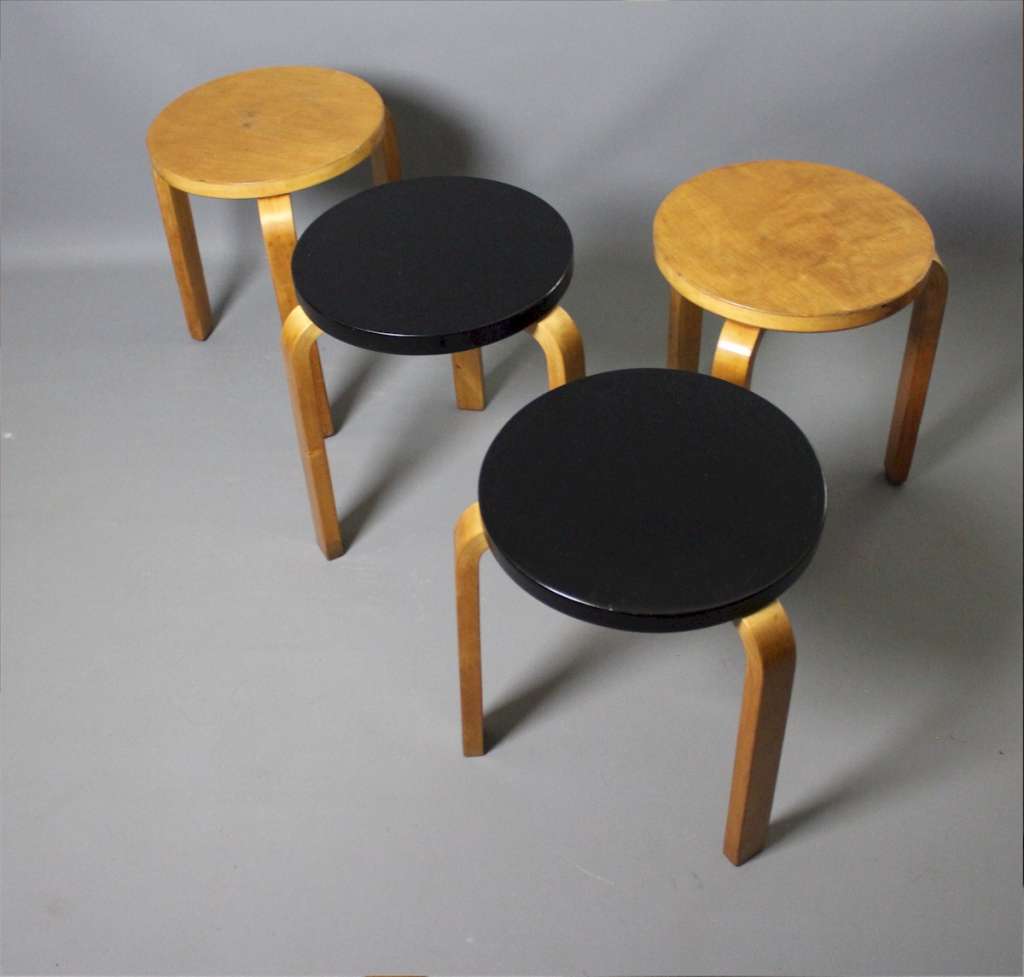 Alvar Aalto, Stacking Stool, Designed 1933,