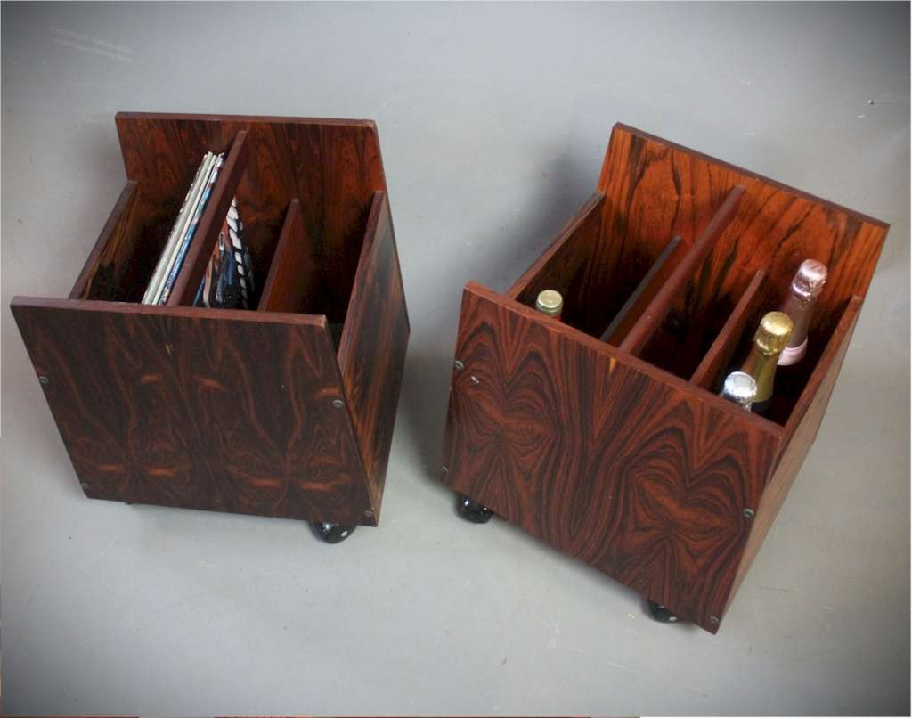 Mid-Century storage racks by Rolf Hesland for Bruksbo