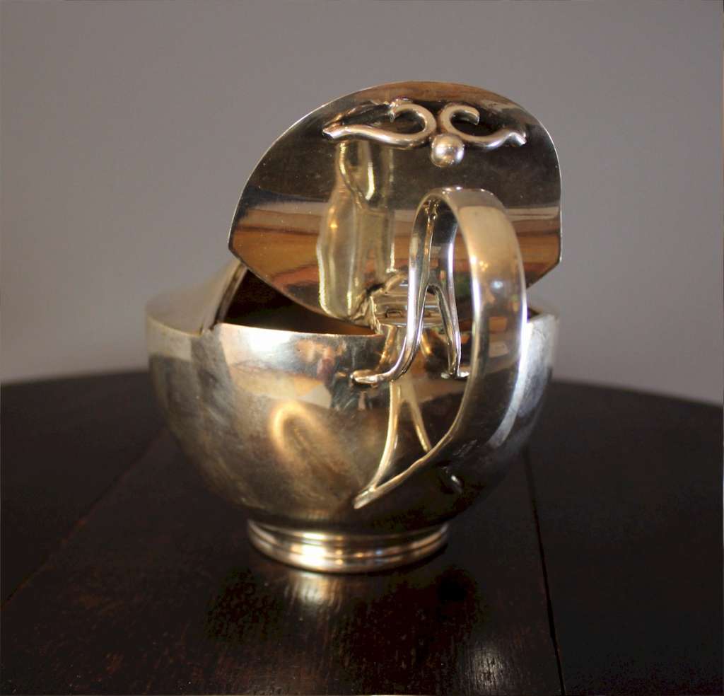 Silver Plated Campaign teapot.