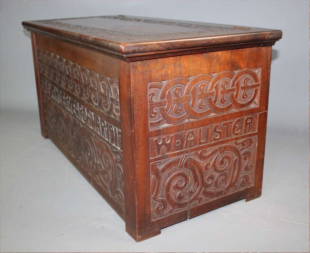 Arts and Crafts Scottish blanket box.