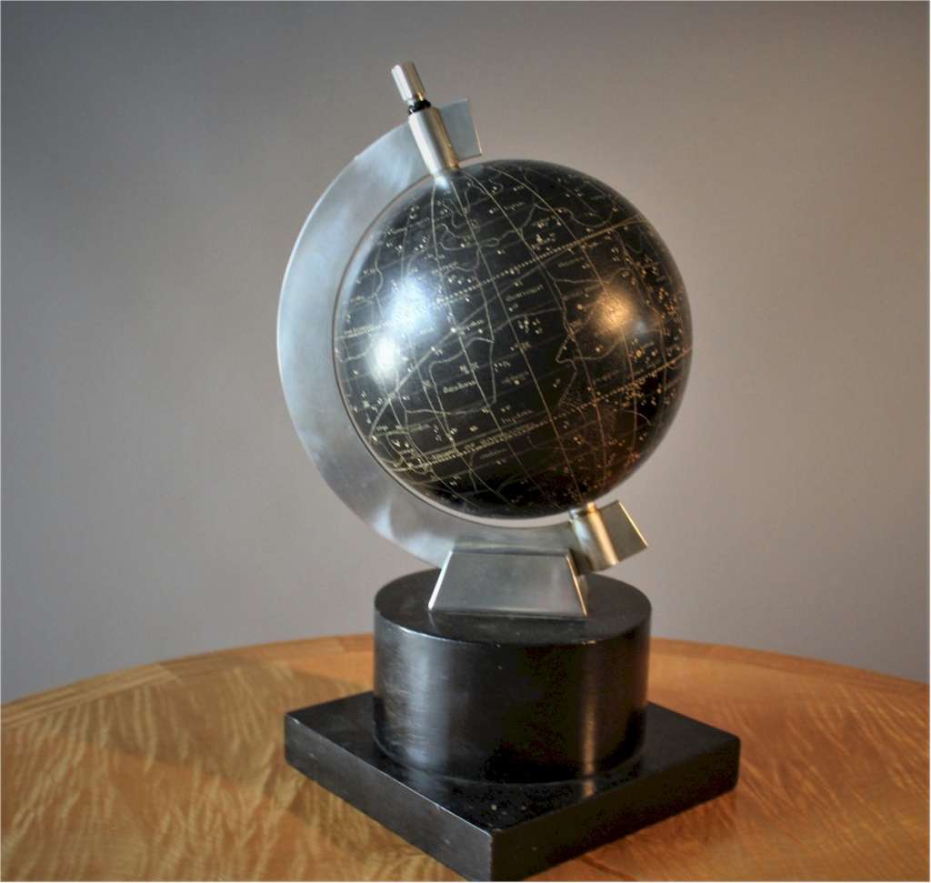 An art deco constellation globe  Live