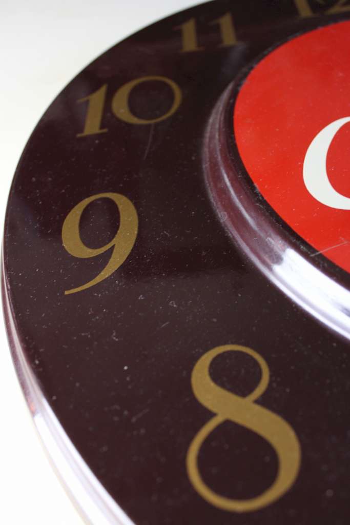 1950's Coca-Cola advertising clock