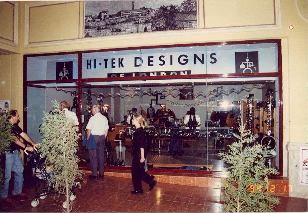 Corkscrew bar stool by Alexander Tasou for Hi Tek designs