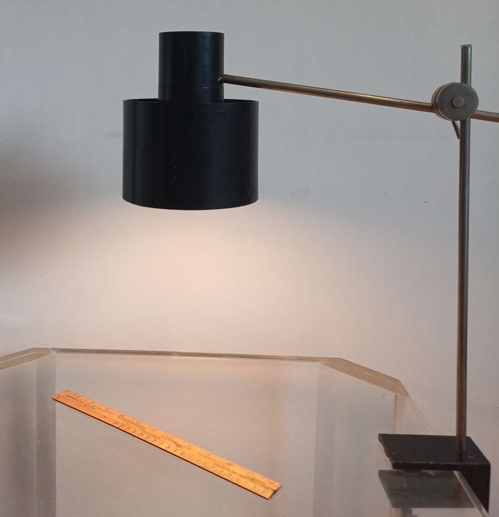 1960s Commissar desk Lamp by Jan Suchan
