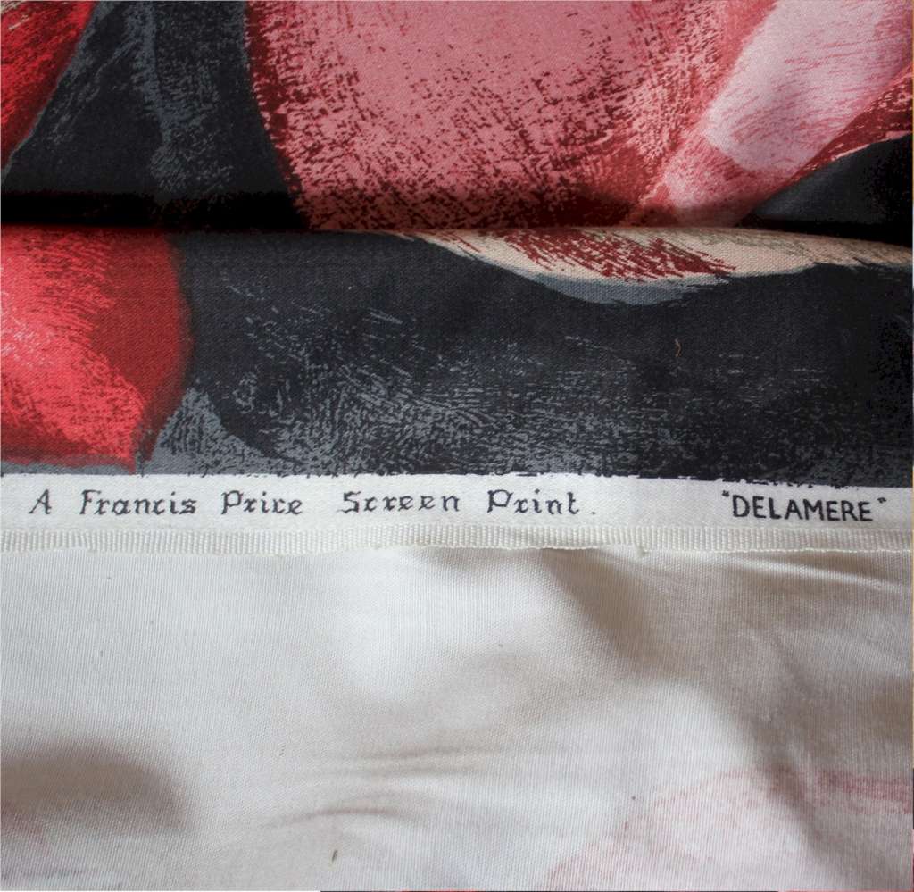 Francis Price screen printed fabric
