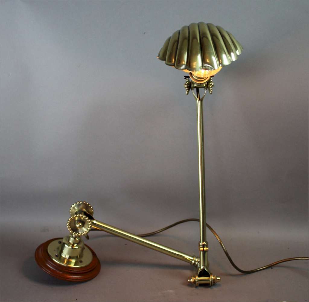 Industrial polished wall light by Dugdill