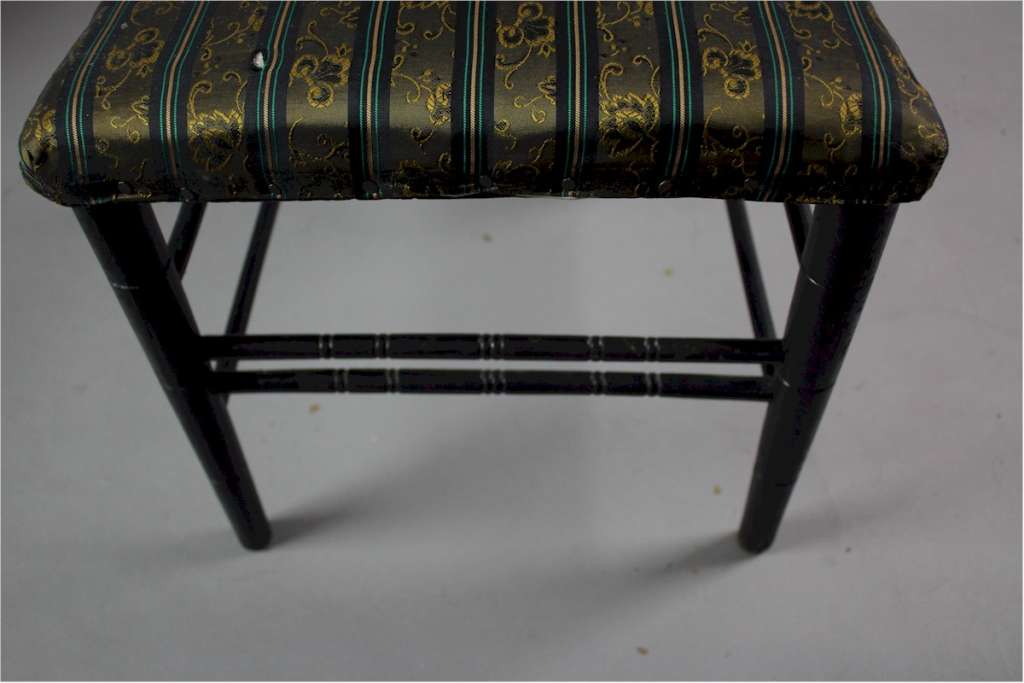 Aesthetic movement child's ebonised chair