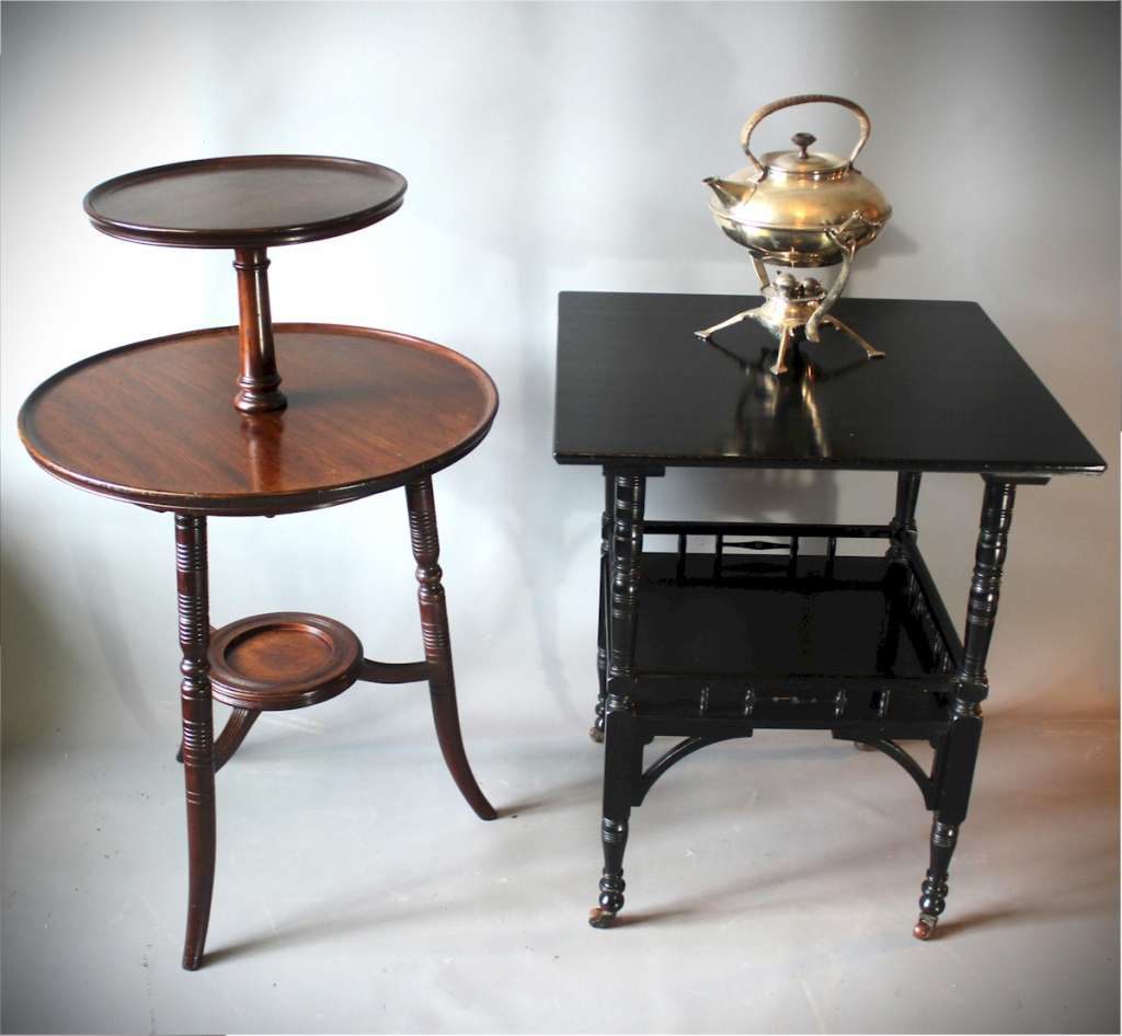 Aesthetic Movement Ebonised occasional table