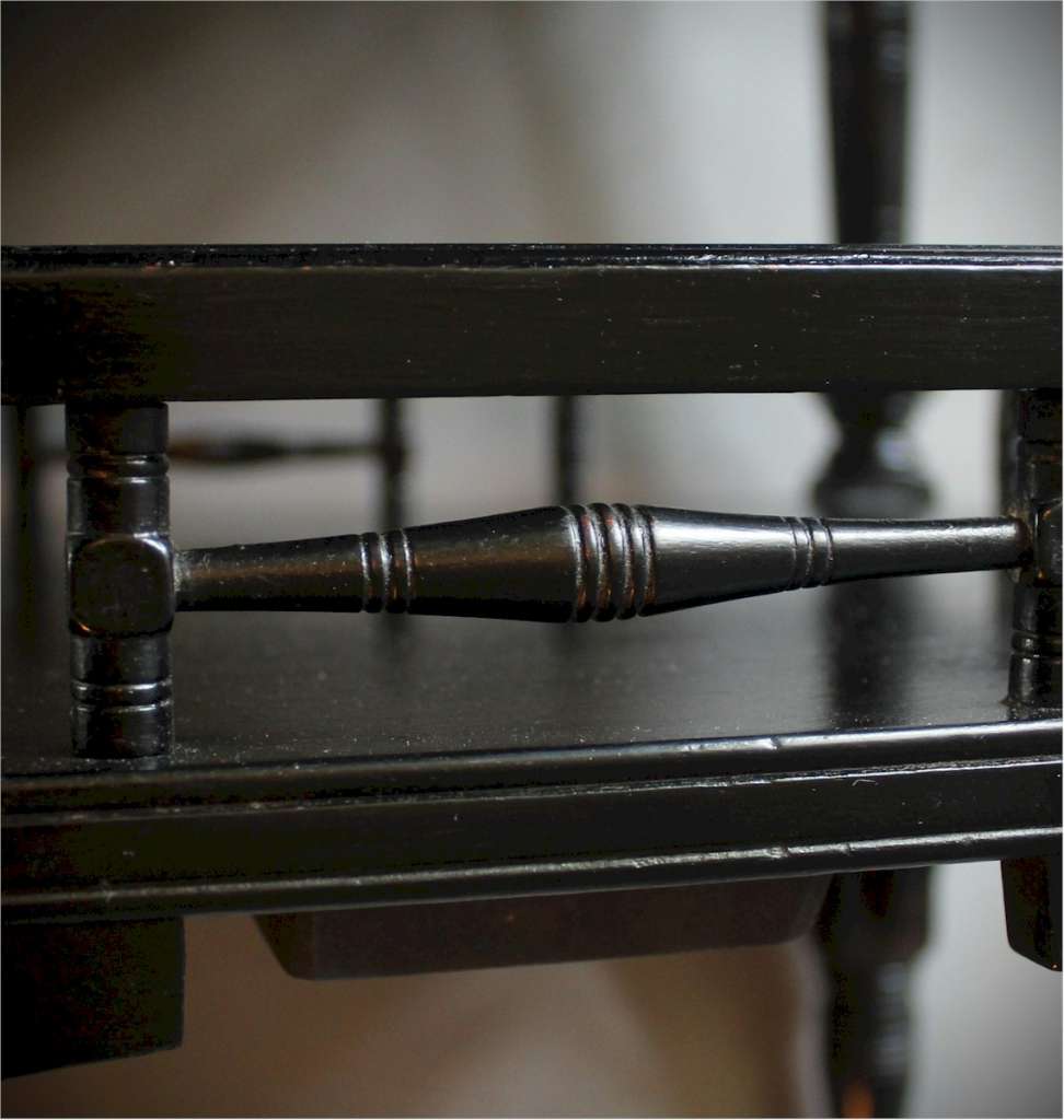 Aesthetic Movement Ebonised occasional table