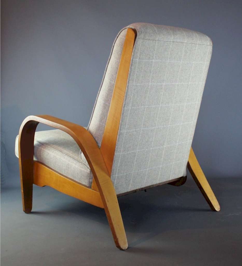 1940's bentply armchair Utility armchair.