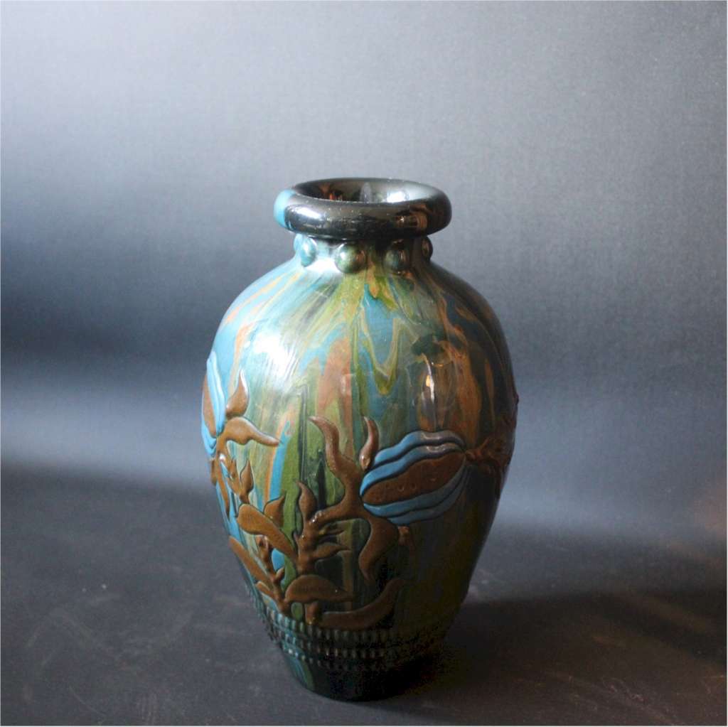 Elton ware vase