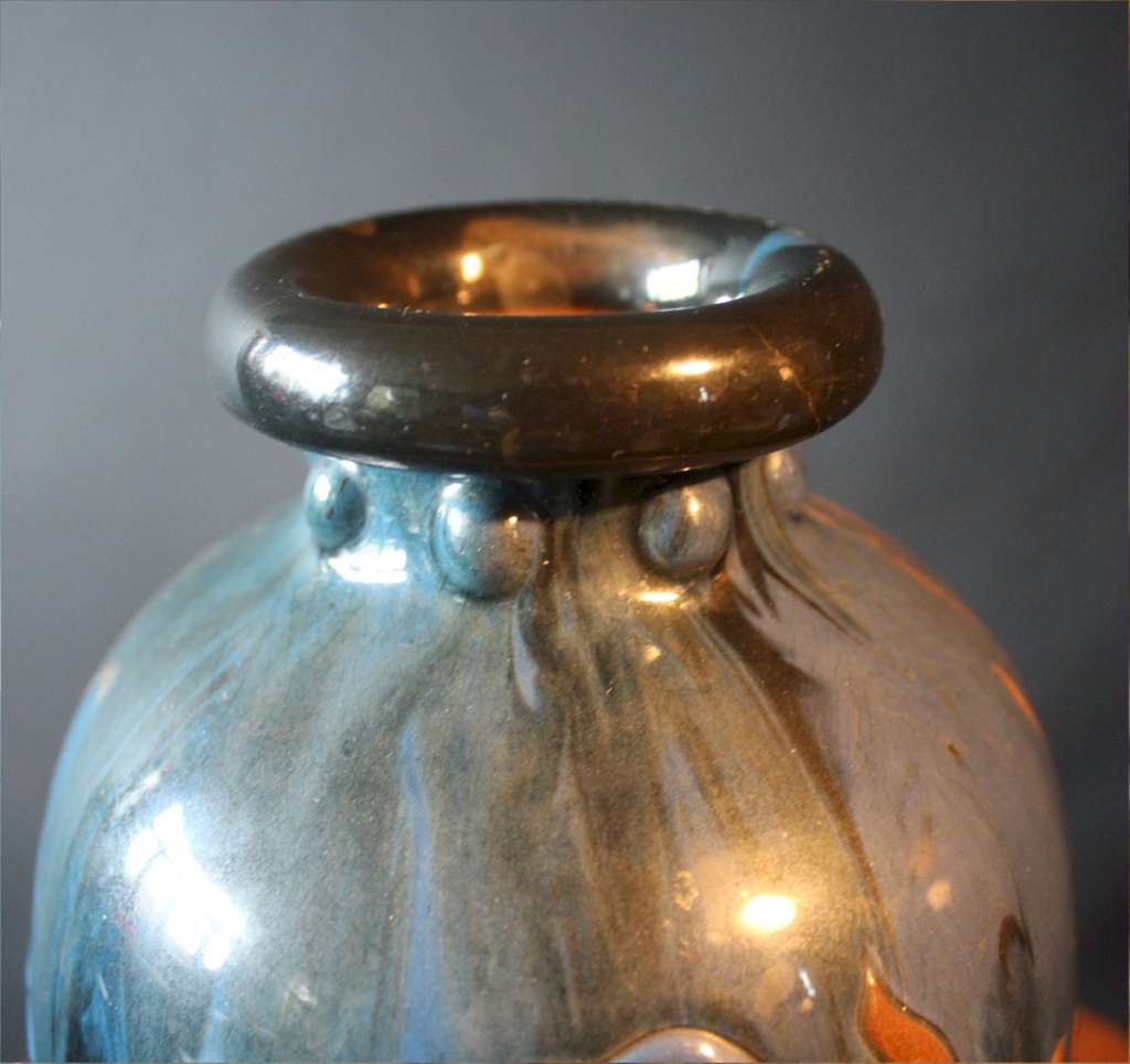 Elton ware vase