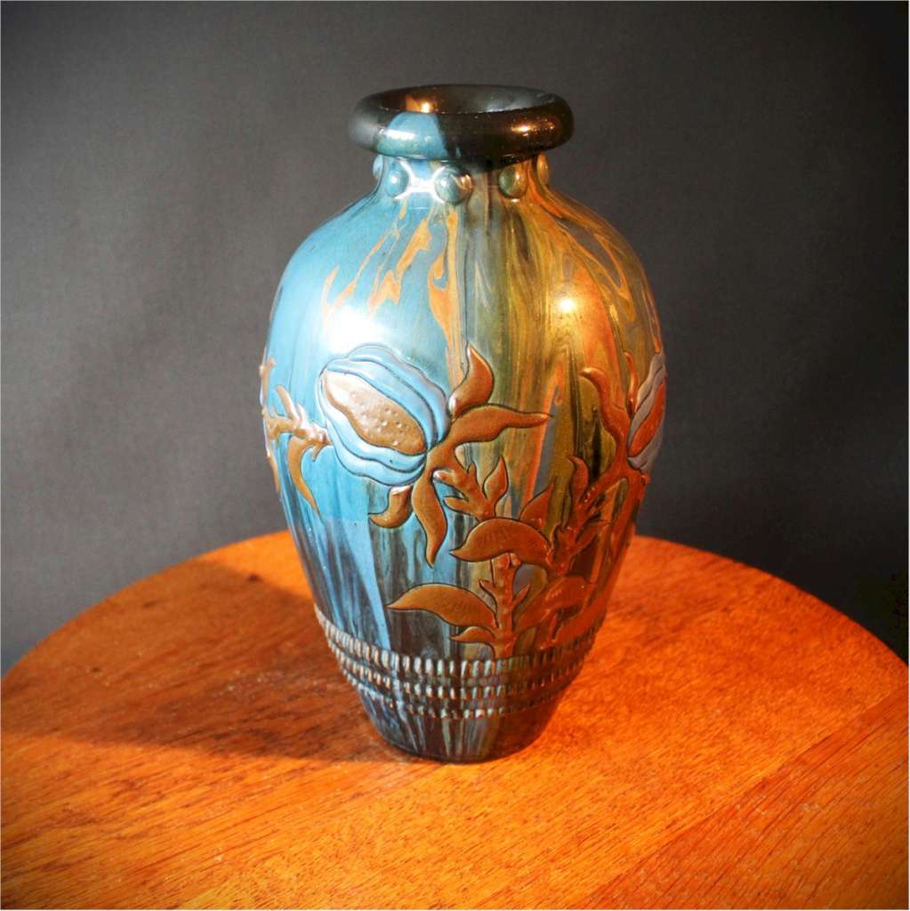 Elton ware vase