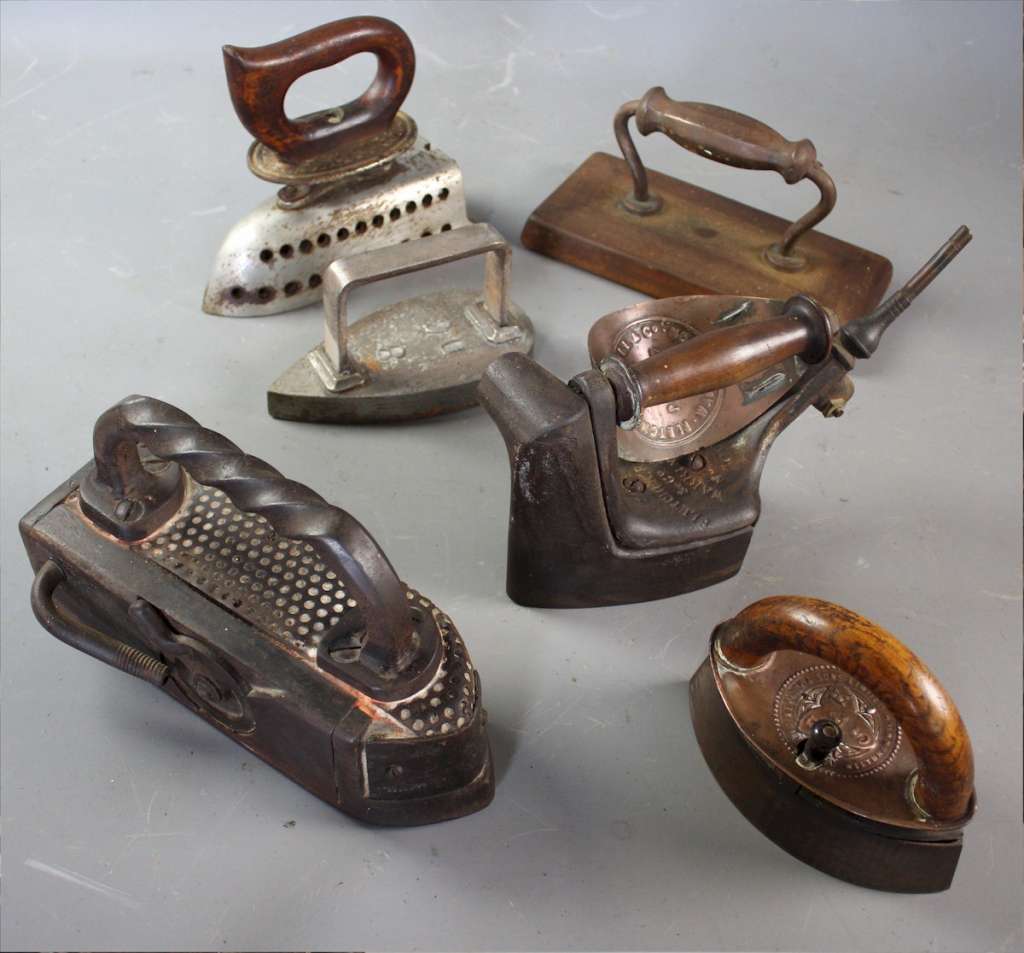 Collection of Victorian Flat irons